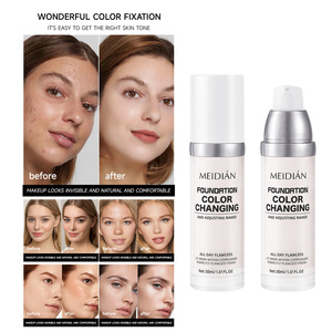 Fond de Teint Hydratant et Teintant Waterproof à Changement de Couleur, Base de Maquillage Naturelle, Correcteur Longue Durée 16H, Lissant, Marque Privée - Product Image 5