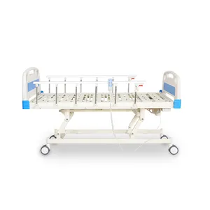 Professional Manufacture ICU Patient Bed CPR Bed 3 Functions Electric Super Low Hospital Bed For Elderly