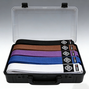 <span class=keywords><strong>Cintura</strong></span> BJJ Soft Pearl Weave, cinture BJJ graduabili, <span class=keywords><strong>cintura</strong></span> BJJ 100% cotone nei colori bianco, blu, viola, marrone, nero - Product Image 1