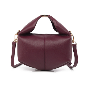Bolso de Mano <span class=keywords><strong>Mini</strong></span> de Piel Sintética con Textura de <span class=keywords><strong>Lichi</strong></span>, Asa Superior y Correa Desmontable para Llevar al Hombro o Cruzado - Product Image 1