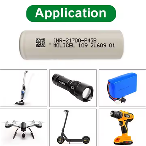 แบตเตอรี่ Molicel 21700 ของแท้ เกรด A รุ่น P42A P45A 3.7V แบตเตอรี่แบบชาร์จได้ สำหรับประกอบชุด DIY เครื่องมือไฟฟ้า สกู๊ตเตอร์ จักรยาน โดรน - Product Image 3
