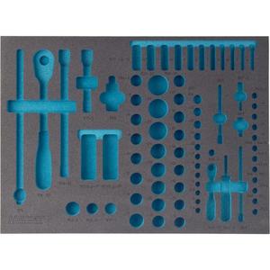 Hazet-163-138L โฟมแทรกนุ่ม2องค์ประกอบสำหรับ163-138/77-EAN 4000896151516กลิ้งถาดเปล่าในการประชุมเชิงปฏิบัติการ - Product Image 1