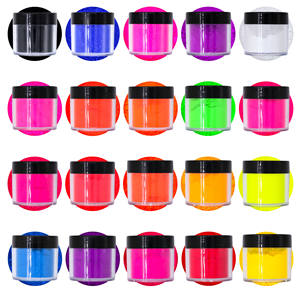 Pigmento de neón para inmersión en polvo de uñas, <span class=keywords><strong>Color</strong></span> al mejor precio - Product Image 3
