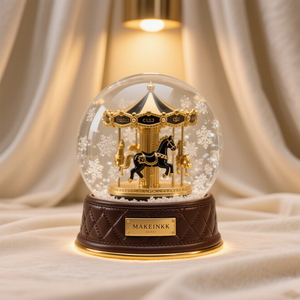 Công ty quà tặng cao cấp làm quả cầu tuyết tùy chỉnh, đồ thủ công bằng nhựa, quả cầu tuyết cá nhân hóa, quả cầu tuyết tùy chỉnh - Product Image 2