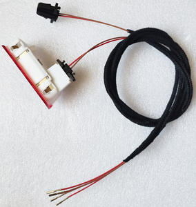 ไฟโลโก้ประตูรถโฟล์คสวาเกน LED <span class=keywords><strong>3D</strong></span> ไฟต้อนรับมารยาทใหม่พร้อมคุณลักษณะกระพริบของแต่งรถ - Product Image 4