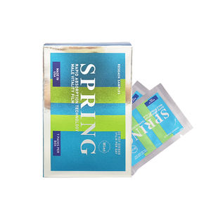 Fabrik Männer Gesundheit Ergänzung Tongkat Ali Mint Film Schwarz Maca Wurzel pille Penis vergrößerung Sex Drive Mint Film Benutzer definierte Papier box - Product Image 1