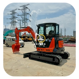 Miniexcavadora Usada de Alta Calidad de Japón a Precio Económico, ZX55 con Motor Hitachi, 1 Año de Garantía, Motor Incluido - Product Image 1