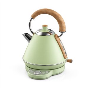 Light Green Variable Temperature Electric Tea <b>Kettle</b> 1.0L with Digital Display and Keep Warm Function - Product Image 2