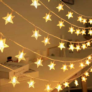 Decorations Shopping China Christmas Lights <b>LED</b> Lantern Moon <b>Star</b> Fairy String Light Islam Muslim Eid Mubarak Ramadan Lights - Product Image 6