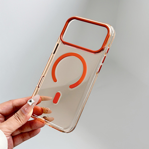 เคสใสกันกระแทกแบบแม่เหล็ก B326 สำหรับ iPhone 17 16 15 14 Pro Max เคสแข็ง PC ทันสมัยสำหรับ Samsung S26 S25 Ultra - Product Image 5