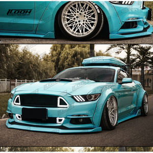 Kit carrosserie ICOOH Racing en fibre de carbone, jupes latérales pour Ford <span class=keywords><strong>Mustang</strong></span> 2015-2023 - Product Image 3