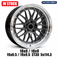 Jantes en stock 18x8, 18x9, 19x8,5, 19x9,5 pouces pour voitures particulières Honda Civic, Accord, Toyota Camry, Corolla, Supra