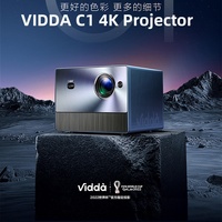 Projecteur laser triple 4K Full Global Vidda C1s à vendre avec 1600 lumens CVIA, MEMC, mise au point automatique 240 Hz pour projecteurs de cinéma maison