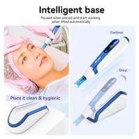 Stylo de Microneedling Sans Fil Dr Pen A11 avec Fonction Pause Intelligente Anti-Retour de Flux, Stylo Derma Professionnel 0-2.5mm 700mAh OEM ODM pour Salon et Spa