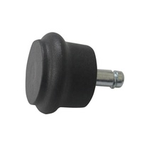 Roulettes fixes modernes en nylon pour chaises de bureau, capacité de charge 50 kg, certifiées SGS, pour hôpitaux et écoles, vente en gros