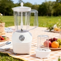 Mixeur multifonctionnel pour la cuisine 2 en 1 pour jus de fruits et aliments Mélangeur commercial