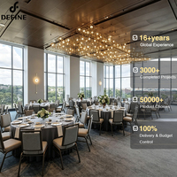 Ensemble complet de mobilier de restaurant intérieur sur mesure pour hôtel, restaurant, café, boutique : tables et chaises