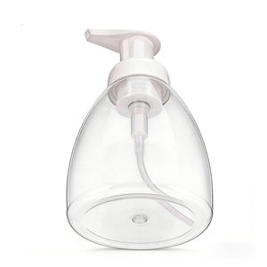 Bouteille en plastique transparente vide de 270 ml (9 oz) pour savon moussant, liquide pour les mains, détergent, nettoyant visage - Vente en gros - Product Image 3