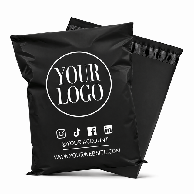 Custom Compostable Logo Courier Print Plastic Polymailers Shipping Bag Envelop Mailing Packaging Poly Mailer Bag for Clothes