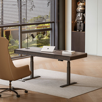 Bureau de travail multifonctionnel en bois massif, ergonomique, sur mesure, avec hauteur réglable et capacité de charge élevée