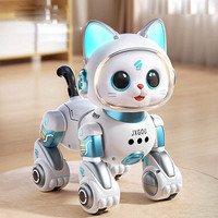Nuevo Diseño Gato Robot Inteligente con Control Remoto y Gestos, Juguete RC Animal que Camina y Baila