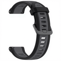 Bracelet de sport en silicone bicolore pour Garmin Forerunner 165, bracelet de remplacement