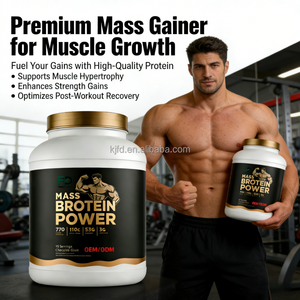 Poudre de prise de masse puissante OEM/ODM, mélange protéiné et glucidique hypercalorique <span class=keywords><strong>pour</strong></span> le renforcement musculaire et la récupération musculaire - Product Image 4