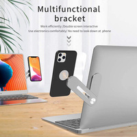 Support d'extension multifonctionnel pour ordinateur portable en alliage d'aluminium KSentry KS-T5, support magnétique pour téléphone portable, ordinateur portable portable