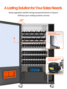 Distributeur automatique de boissons et de collations grande capacité <span class=keywords><strong>AFEN</strong></span> USA, en stock, expédition en 3 jours, accepte billets et pièces, idéal pour les entreprises - Product Image 5
