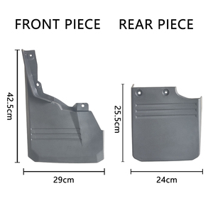 Guardabarros para TOYOTA LAND CRUISER FJ70/LC70 Serie 79 2007-2020, Material PP, para Camioneta, 4 Piezas - Product Image 5