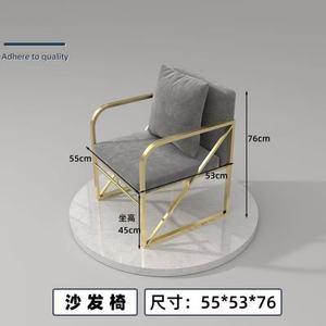 Chaise de technicien et de salon de couleur gris luxueuse, mobilier de salon de manucure, tabouret, chaise de manucure de salon de beauté - Product Image 2