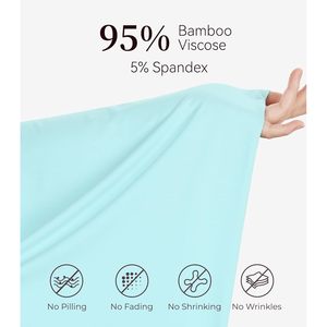 Camisón para mujer, sexy, de manga larga, con cuello en V, suave, de viscosa de bambú, ropa de dormir informal, vestido para estar en casa. - Product Image 5