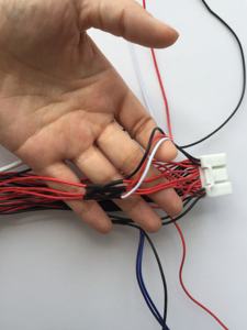 定制28针连接器至三重RCA白色2 8针连接器，用于音频视频影音母线束工厂织机 - Product Image 6