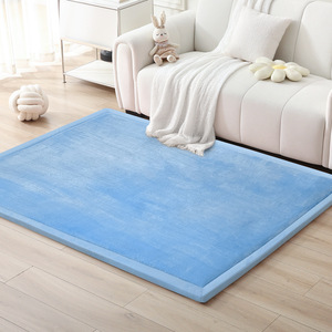 Japanische, verdickte Bodenmatte für den Haushalt, Tatami-Krabbelmatte für Kinder, Schlafmatte mit breitem Rand aus Memory-Schaum - Product Image 5