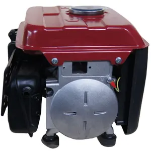 Generator Bensin Portabel 650 950 Pendingin Udara 5kw-7kw Tanpa Sikat