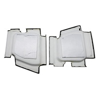 Toit isolé pour Jeep Wrangler JK 2.8/3.0/3.6 de cylindrée, 4 portes, pièces intérieures de voiture, accessoires de voiture