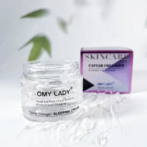 Omy Lady Kaviar Nacht creme Private Label koreanische Kosmetik beste Anti-Aging-Gesichts aufhellung creme