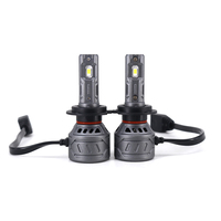 Nouveauté Ampoule de phare LED P1 H7 H8 H11 H10 9005 9006 9012 avec puces LED GC 26W 5000LM pour phares de voitures et de motos