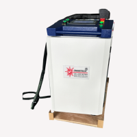 Machine de nettoyage au laser pulsé multifonction avancée 500W, homologuée CE pour le métal, le bois, la pierre et l'environnement