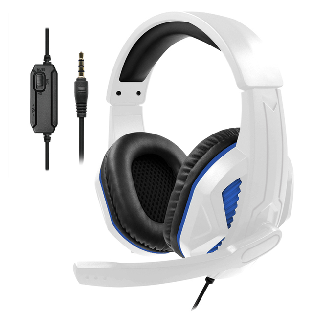 With Mic Headphones Noise Cancelling Over Headband Gaming Headset for PS5 Controller