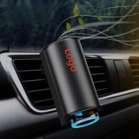 Diffuseur d'arômes en métal LED de luxe en gros, huile parfumée, parfum pour voiture, désodorisant d'air