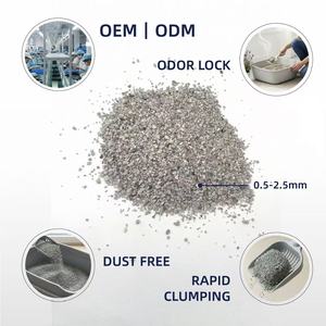 Litière pour chat à agglomération rapide en bentonite, sans poussière, 99,9 % pure, à base de sodium, pour les animaleries et les cliniques vétérinaires haut de gamme - Product Image 2