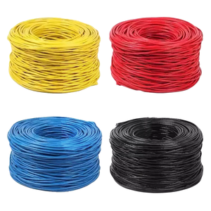 Câble réseau CAT6 économique en gros, matériau UTP CCA, câble Ethernet Gigabit pour la mise en réseau à domicile et au bureau - Product Image 5