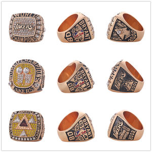 Ligue de basketball américaine personnalisée de Los Angeles pour commémorer la légende Kb Bryant, ensemble de bagues de championnat Legend 6 avec boîte - Product Image 3