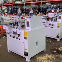 Machine automatique d'alimentation et de cintrage pour tiges rondes en bois, machine à poncer les tiges rondes courbées, machines à bois
