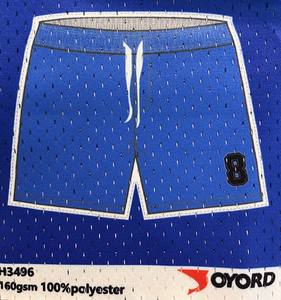Shorts de basket-ball personnalisés 100% polyester, design uni, double couche simple, shorts décontractés d'été, entrejambe de 5 pouces, <span class=keywords><strong>short</strong></span> en mesh pour <span class=keywords><strong>homme</strong></span> - Product Image 5