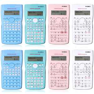 Calculadora Científica para Estudiantes con Pantalla LCD de 10+2 Dígitos, Batería ABS, Calculadora Matemática para Estudiantes - Product Image 1