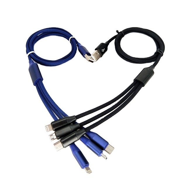 High Quality Pure Copper Multi Charger Cable for Cellphone Printer & Barcode Scanner-Fast Charging & Data Transfer Wholesale