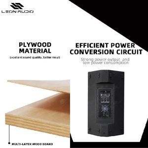 Altavoz Activo de Madera Leon-audio SONUS 15A, 150W RMS, 132dB Pico SPL, Imán Pesado de 80OZ de 12 Pulgadas, Bobina de Voz de 3 Pulgadas, Tweeter de Titanio, DSP - Product Image 4