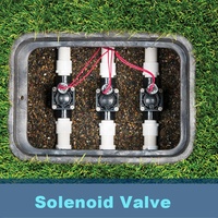 3/4 "système d'irrigation goutte à goutte automatique de jardin minuterie d'eau électrovanne numérique d'irrigation intelligente
